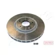 Jeu de 2 disques de frein avant ASHIKA 60-05-549C - Visuel 1