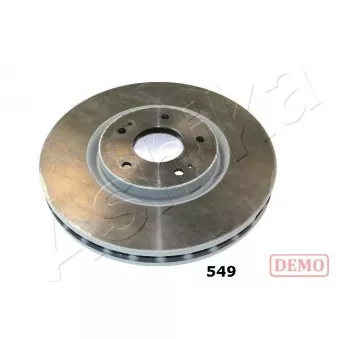 Jeu de 2 disques de frein avant ASHIKA 60-05-549C