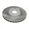Jeu de 2 disques de frein avant ASHIKA 60-05-550C - Visuel 1
