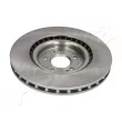 Jeu de 2 disques de frein avant ASHIKA 60-05-550C - Visuel 2