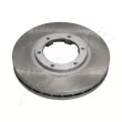 Jeu de 2 disques de frein avant ASHIKA 60-05-552C - Visuel 1