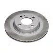 Jeu de 2 disques de frein avant ASHIKA 60-05-560C - Visuel 1