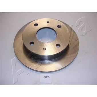 Jeu de 2 disques de frein avant ASHIKA 60-05-587
