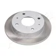 Jeu de 2 disques de frein avant ASHIKA 60-05-587C - Visuel 1