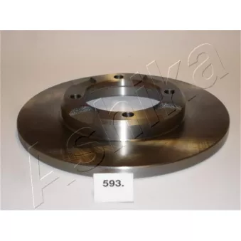 Jeu de 2 disques de frein avant ASHIKA 60-05-593