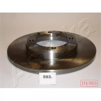Jeu de 2 disques de frein avant ASHIKA 60-05-593C