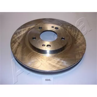 Jeu de 2 disques de frein avant ASHIKA 60-05-595