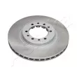 Jeu de 2 disques de frein avant ASHIKA 60-05-599C - Visuel 1