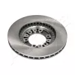Jeu de 2 disques de frein avant ASHIKA 60-05-599C - Visuel 2