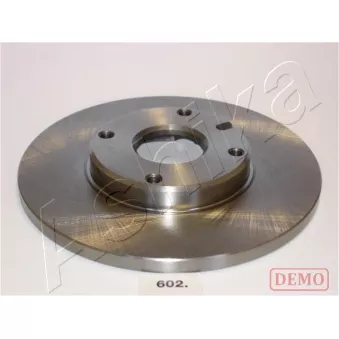 Jeu de 2 disques de frein avant ASHIKA 60-06-602C