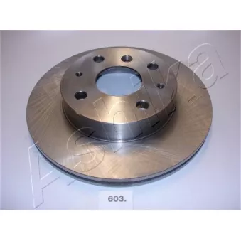 Jeu de 2 disques de frein avant ASHIKA 60-06-603