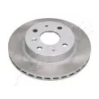 Jeu de 2 disques de frein avant ASHIKA 60-06-603C - Visuel 1