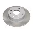 Jeu de 2 disques de frein avant ASHIKA 60-06-604C - Visuel 1