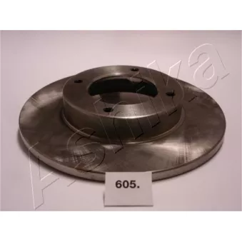 Jeu de 2 disques de frein avant ASHIKA 60-06-605