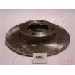 Jeu de 2 disques de frein avant ASHIKA 60-06-605C - Visuel 1