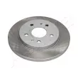 Jeu de 2 disques de frein avant ASHIKA 60-06-610C - Visuel 1