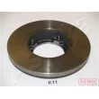 Jeu de 2 disques de frein avant ASHIKA 60-06-611C - Visuel 2