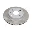 Jeu de 2 disques de frein avant ASHIKA 60-06-614C - Visuel 1