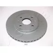 Jeu de 2 disques de frein avant ASHIKA 60-06-617 - Visuel 1