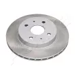 Jeu de 2 disques de frein avant ASHIKA 60-06-618C - Visuel 1