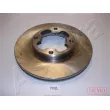 Jeu de 2 disques de frein avant ASHIKA 60-07-702C - Visuel 1