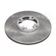 Jeu de 2 disques de frein avant ASHIKA 60-07-709C - Visuel 1