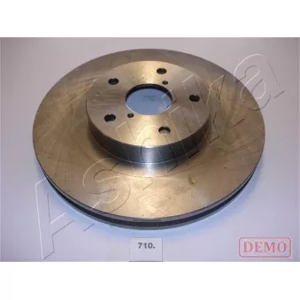 Jeu de 2 disques de frein avant ASHIKA 60-07-710C