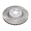 Jeu de 2 disques de frein avant ASHIKA 60-07-713C - Visuel 1