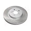 Jeu de 2 disques de frein avant ASHIKA 60-07-715C - Visuel 1