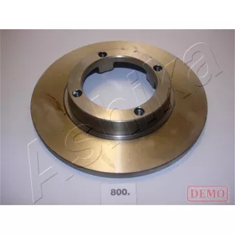 Jeu de 2 disques de frein avant ASHIKA 60-08-800C