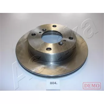 Jeu de 2 disques de frein avant ASHIKA 60-08-804C