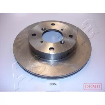 Jeu de 2 disques de frein avant ASHIKA 60-08-805C