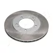 Jeu de 2 disques de frein avant ASHIKA 60-08-811C - Visuel 1