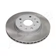Jeu de 2 disques de frein avant ASHIKA 60-08-820C - Visuel 1