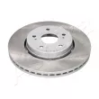 Jeu de 2 disques de frein avant ASHIKA 60-08-828C - Visuel 1