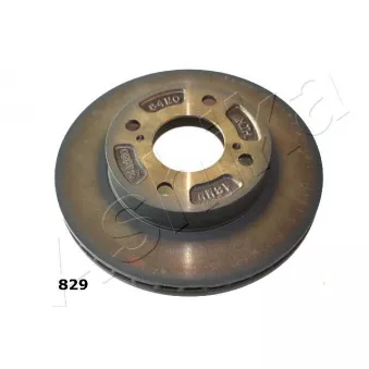 Jeu de 2 disques de frein avant ASHIKA 60-08-829