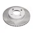 Jeu de 2 disques de frein avant ASHIKA 60-08-829C - Visuel 1