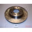 Jeu de 2 disques de frein avant ASHIKA 60-09-904C - Visuel 1