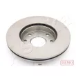 Jeu de 2 disques de frein avant ASHIKA 60-09-904C - Visuel 2