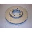 Jeu de 2 disques de frein avant ASHIKA 60-09-920 - Visuel 1