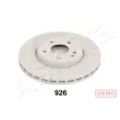 Jeu de 2 disques de frein avant ASHIKA 60-09-926C - Visuel 1
