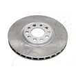 Jeu de 2 disques de frein avant ASHIKA 60-09-928C - Visuel 1