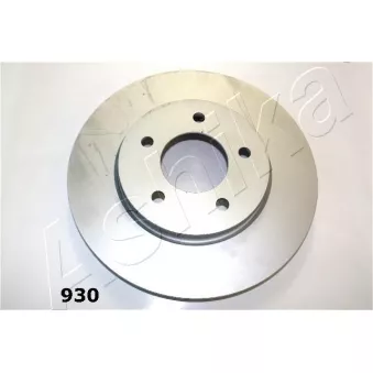 Jeu de 2 disques de frein avant ASHIKA 60-09-930