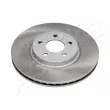 Jeu de 2 disques de frein avant ASHIKA 60-09-994C - Visuel 1