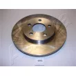 Jeu de 2 disques de frein avant ASHIKA 60-09-995 - Visuel 1