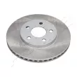 Jeu de 2 disques de frein avant ASHIKA 60-09-995C - Visuel 1