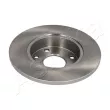 Jeu de 2 disques de frein avant ASHIKA 60-09-999C - Visuel 2