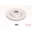 Jeu de 2 disques de frein avant ASHIKA 60-0H-H04C - Visuel 1