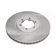 Jeu de 2 disques de frein avant ASHIKA 60-0H-H22C - Visuel 1
