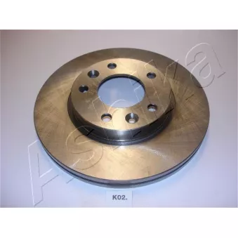 Jeu de 2 disques de frein avant ASHIKA 60-0K-002